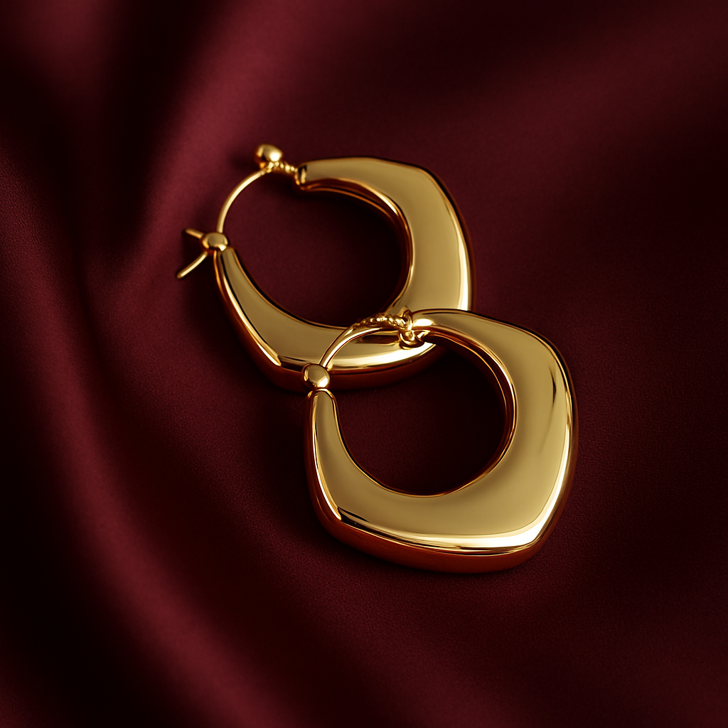 Nova earrings gold platted Masaira