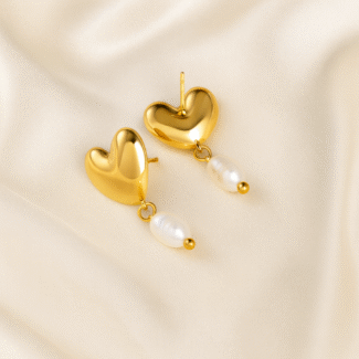 Pearl Heart Drops