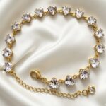 Celestia Heart Tennis Bracelet
