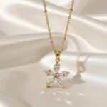 Ivory Petal Lily Necklace