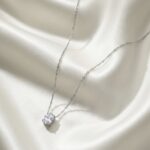 Celeste Classic Solitaire Necklace
