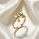 Golden Belle Bow Ring