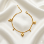 Amorette Heart Charm Bracelet