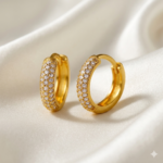 Celestia Pavé Hoops