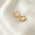 Gold Arc Ear Cuffs