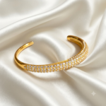 Aurelia Pave Cuff Bangle