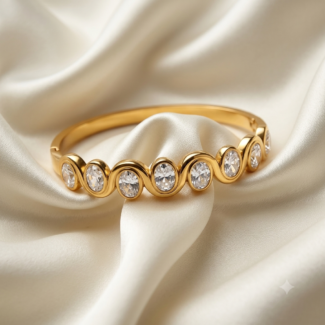 Seraphine Crystal Cuff
